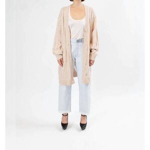 NEW RTA oversized cardigan in sun kiss swirl Size Large